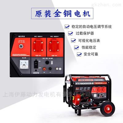 7kw汽油發(fā)電機(jī)YT7800DCE-2