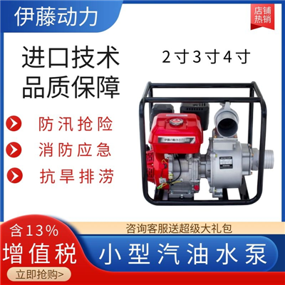 伊藤動(dòng)力2寸汽油機(jī)抽水泵YT20WP