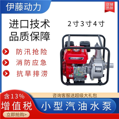 3寸手啟動汽油機抽水泵YT30WP